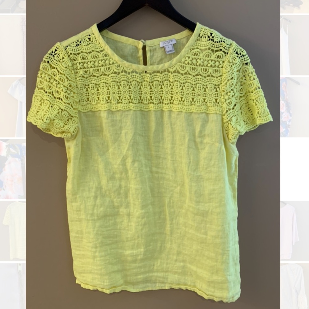 J. CREW linen top
